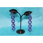 Boucle-Oreille-Fil-Alu-Perles-Violette-1