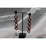 Boucle-Oreille-Fil-Alu-Perles-Rouge-3