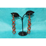 Boucle-Oreille-Fil-Alu-Perles-Orange-1