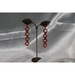 Boucle-Oreille-Fil-Alu-Perles-Orange-2