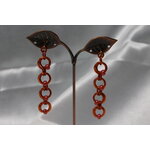 Boucle-Oreille-Fil-Alu-Perles-Orange-3