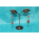 Boucle-Oreille-Fil-Cuivre-Argente-Perle-Agate-Givre-Veritable-1