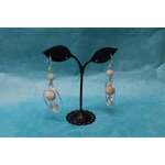Boucle-Oreille-Fil-Cuivre-Argente-Agate-Verte-Mate-