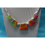 Collier-Chaine-Howlite-Veritable-Trapeze-Divers-Taille-Polymere-Multicolores (4)