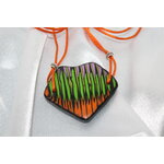 Collier-Cordon-Satine-Orange-Polymere-Plastron-Multicolores (2)
