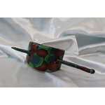 Barette-Chignon-Rectangulaire-Polymere-Spirales-Multicolor-3
