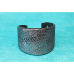 Bracelet Manchette Pâte Polymère et Paillette Argenté avec Impression (3)