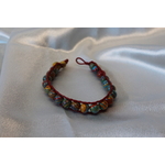 Bracelet de Perles de Tourmaline multicolores Véritable. (2)
