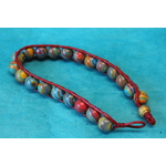 Bracelet de Perles de Tourmaline multicolores Véritable. (4)