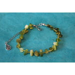 Parure-Collier-Bracelet-Boucle dOreille-Perles de Péridot Verte Véritable (3)