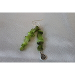 Parure-Collier-Bracelet-Boucle dOreille-Perles de Péridot Verte Véritable (8)