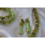 Parure-Collier-Bracelet-Boucle dOreille-Perles de Fluorine Verte (3)