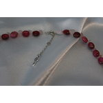 Collier Perles de Jaspe aux Sédiments Marin et Quartz Rose (5)