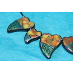 Collier aux Coeurs en Polymere 2 Tons (8)