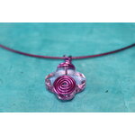 Collier Filin et Trefle Violet (7)
