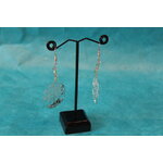 Boucle d'Oreille Pendent Perles Toupies et Arbre de Vie (4)