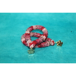 Parure Perles Rocailles-Couleurs Divers Tons de Roses (12)