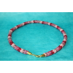 Parure Perles Rocailles-Couleurs Divers Tons de Roses (14)