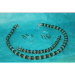 Parure Perles Rocailles-Couleurs Divers Tons de Verts (3)