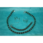 Parure Perles Rocailles-Couleurs Divers Tons de Verts