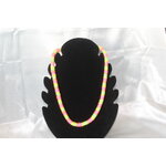 Collier de Perles de Rocailles de Couleurs Vives