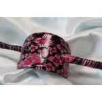 Barette-Chignon-Polymere-Fleur-Rose-Blanche-1