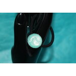 Elastique à Cheveux-Resine UV Pailletée- Vert dEau (6)