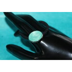 Elastique à Cheveux-Resine UV Pailletée- Vert d'Eau (7)