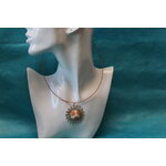 Collier-Acier-Argente-Soleil-Polymere-Orange-Blanc-3