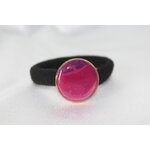 ChouChou-Pâte Polymère Magenta-Décalcomanie Motif  Marbrure