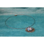 Collier-Acier-Argente-Support-Soleil-Polymere-Blanc-Degrade-Bleu-3