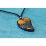 Collier-chaine-Coton-Cire-Polymere-Coeur-Vert-Jaune-3