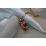 Collier-Chaine-Dore-Polymere-Multicolore-5