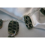Collier-Chaine-Argente-Polymere-Ocre-Verte-6