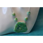 Collier-Chaine-Argente-Polymere-Marbrures-Vertes-2