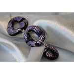 Collier-Chaine-Argente-Polymere-Fleur-Violette-Noir-5
