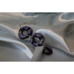 Collier-Chaine-Argente-Polymere-Fleur-Violette-Noir-4