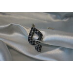 Collier-Chaine-Argente-Polymere-Pied-Poule-Noir-Blanc-4
