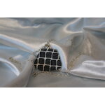 Collier-Chaine-Argente-Polymere-Noir-Blanc-4