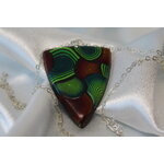 Collier-Chaine-Argente-Polymere-Spirales-Degrade-Verts-Degrade-rouge-4