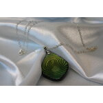 Collier-Chaine-Argente-Polymere-Degrade-Vert-Jaune-Spirale-Noir-4