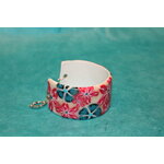 Bracelet-Polymere-fleurs-multicolore-2