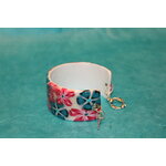 Bracelet-Polymere-fleurs-multicolore-5