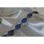 Bracelet-Acier-Argente-Forme-Gouttes-Eau-Polymere-Bleu-Argente-4