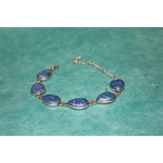 Bracelet-Acier-Argente-Forme-Gouttes-Eau-Polymere-Bleu-Argente-5