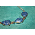 Bracelet-Acier-Argente-Forme-Gouttes-Eau-Polymere-Bleu-Argente-7