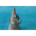 Bague-Acier-Reglable-2 Cabochon-Polymere-Bleu-Noir (5)