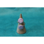 Bague-Reglable-Acier-2 Cabochon-Polymere-Blanc-Parme (2)