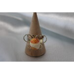 Bague-Reglable-Papillon-Cabochon-Polymere-Blanc-Orange-1