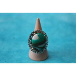 Bague-Reglable-Acier-Polymere-Verte-1